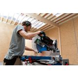 AKU. KROŽNA NAMIZNA ŽAGA BOSCH PROFESSIONAL GCM 18V-305 GDC 2X18V 5.5AH BATERIJE