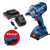 AKUMUL. UDARNI VRTALNIK BOSCH GDS 250-LI + KOVČEK TOOLBOX PRO