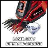 AKUM. ŠKARJE ZA TRAVO,GRM EINHELL GE-CG 18/100 LI SOLO POWER X-CHANGE