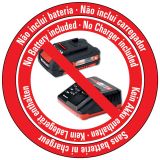 AKUMULATORSKA KOSILNICA EINHELL GE-CT 18 LI SOLO BREZ BATERIJE IN POLNILNIKA