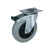 GIBLJIVO KOLO Z ZAVORO LIV-KOLESA 100 MM ZVISO PPGUVA SI IN