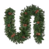 GIRLANDA 2.7M, ZELENA S STORŽI NORTHERN SPRUCE