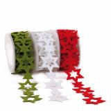 GIRLANDA R+W ZVEZDE IZ FILCA 2M