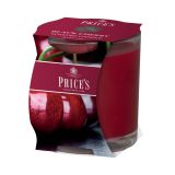 SVEČA V KOZARCU PRICES GLASS BLACK CHERRY