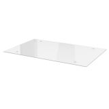 DODATEK ZA NADSTREŠEK ARTENS GLASSY STEKLO PROZORNO 140X90 CM ZA NADSTR.GAMBI