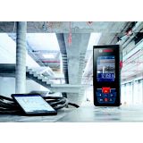 LASERSKI MERILNIK RAZDALJ BOSCH GLM 120 C PROFESSIONAL S STOJALOM BT 150