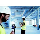 LASERSKI MERILNIK RAZDALJ BOSCH GLM 120 C PROFESSIONAL S STOJALOM BT 150