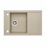 GRANITAL POMIVALNO KORITO ALVEUS FORMIC 30, G02M PEBBLE 760X500 MM