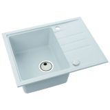 GRANITAL POMIVALNO KORITO ALVEUS INTERMEZZO 30, ARCTIC-G11 620X480 MM