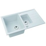 GRANITAL POMIVALNO KORITO ALVEUS INTERMEZZO 70, ARCTIC-G11 780X480 MM