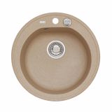 GRANITAL POMIVALNO KORITO ALVEUS NIAGARA 10, G55 BEIGE FI 510 MM