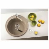 GRANITAL POMIVALNO KORITO ALVEUS NIAGARA 10, G55 BEIGE FI 510 MM