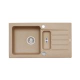 GRANITAL POMIVALNO KORITO ALVEUS NIAGARA 70, G55 BEIGE 780X435 MM