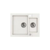 GRANITAL POMIVALNO KORITO ALVEUS ROCK 80, ARCTIC-G11 595X475 MM