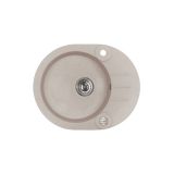 GRANITAL POMIVALNO KORITO ALVEUS ROLL 40, G22 TERRA 595X475 MM