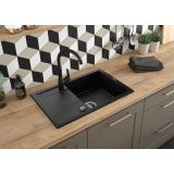 GRANITAL POMIVALNO KORITO DEANTE CORIO ZRCA 2113 SET Z ARMATURO