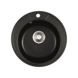 GRANITAL POMIVALNO KORITO INTER CERAMIC ICGS 8301 ČRNO