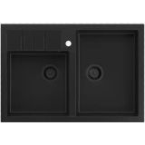 GRANITAL POMIVALNO KORITO QUADRON BILL 120 ČRN