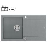 GRANITAL POMIVALNO KORITO QUADRON EVAN 111 SIV