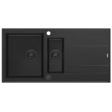 GRANITAL POMIVALNO KORITO QUADRON EVAN 156 GRANITEQ ČRN