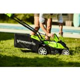 AKUMULATORSKA KOSILNICA GREENWORKS 40V 35CM 2 X 2AH BATERIJA IN POLNILNIK