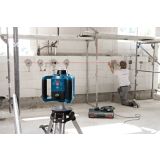 ROTACIJSKI LASER BOSCH GRL 300 HV PROFESSIONAL S SPREJEMNIKOM LR1, STOJALOM BT 300 HD IN MERILNO PALICO GR 240