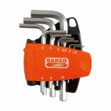 GRT IMBUS KLJUČEV BAHCO 1.5-10 MM 9 DELNA NIKLJAN BE-9878