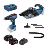 AKUMULATORSKI SET BOSCH PROFESSIONAL GSB 18V-50 + GAS 18V-1