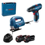 AKUMULATORSKI SET BOSCH PROFESSIONAL GST 8000 E + GSR 120-LI