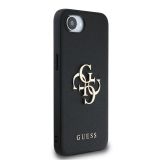 GUESS GUHCPSE4PGT4MBK OVITEK ZA IPHONE 16E - GRAINED - ČRN