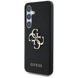GUESS GUHCS25SPGT4MBK OVITEK ZA SAMSUNG GALAXY S25 5G - GRAINED - ČRN