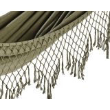 GUGALNA MREŽA DECORIS MREŽA VISEČA 100X200 CM Z RESICAMI, ZELENA