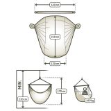 GUGALNA MREŽA LA SIESTA HABANA ZEBRA KINGSIZE