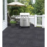 GUMENA PLOŠČA ZA TERASO MULTY HOME 30X30 CM COSMOPOLITAN STEEL GREY 6 KOS =0.55M2