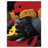 GUMENE ROKAVICE 370 ŠT. L/8 NITRIL BARVA ČRNA