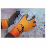 GUMENE ROKAVICE 454 ŠT. L/9 ORANŽNA GRADBENA TERMO