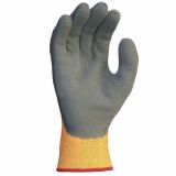 GUMENE ROKAVICE 454 ŠT. L/9 ORANŽNA GRADBENA TERMO