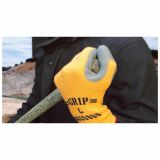 GUMENE ROKAVICE 454 ŠT. L/9 ORANŽNA GRADBENA TERMO