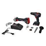 AKUMULATORSKI SET BOSCH PROFESSIONAL GWS 180-LI + GSB 18V-50