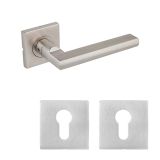 INOX KLJUKA ZA VRATA APECS H-2050 INOX- CILINDER