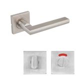 INOX KLJUKA ZA VRATA APECS H-2050 INOX- WC