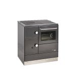 ŠTEDILNIK NA DRVA HAAS+SOHN HA 75.5-A ANTRACIT DESNI, S PEČICO