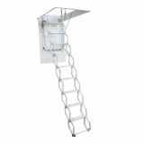 KOVINSKE PODSTREŠNE STOPNICE LOŽ METALPRES HARMOLUX 70X110/270 CM BELE