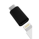 HAVANA ADAPTER  LIGHTNING NA TYPE C 2A - ČRN