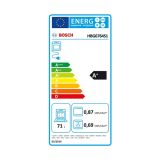 VGRADNA PEČICA BOSCH HBG6764S1