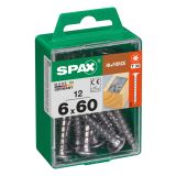 VIJAK ZA LESENE KONSTRUK. SPAX HI.FORCE T-STAR 6X60 ZAV=12KOS WIROX