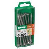 VIJAK ZA LESENE KONSTRUK. SPAX HI.FORCE WIROX 6X100 ZAV=10KOS