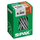 VIJAK ZA LESENE KONSTRUK. SPAX HI.FORCE WIROX 6X100 ZAV=24KOS