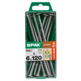 VIJAK ZA LESENE KONSTRUK. SPAX HI.FORCE WIROX 6X120 ZAV=8KOS