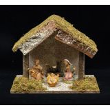 JASLICE EUROMARCHI HIŠA IN 3 FIGURE 25X13X21CM